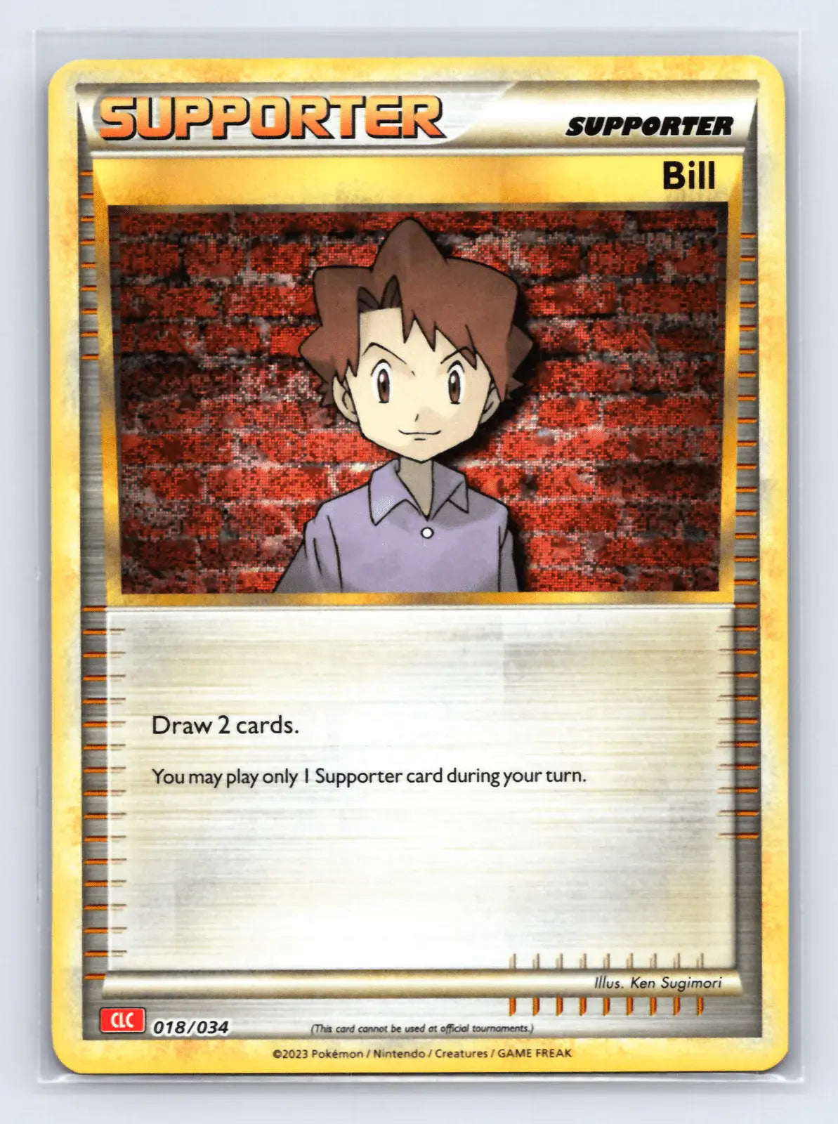 Bill 018/034 TCG Classic Charizard Pokemon Near Mint - Mastercoins