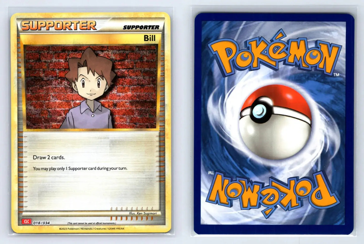 Bill 018/034 TCG Classic Charizard Pokemon Near Mint - Mastercoins