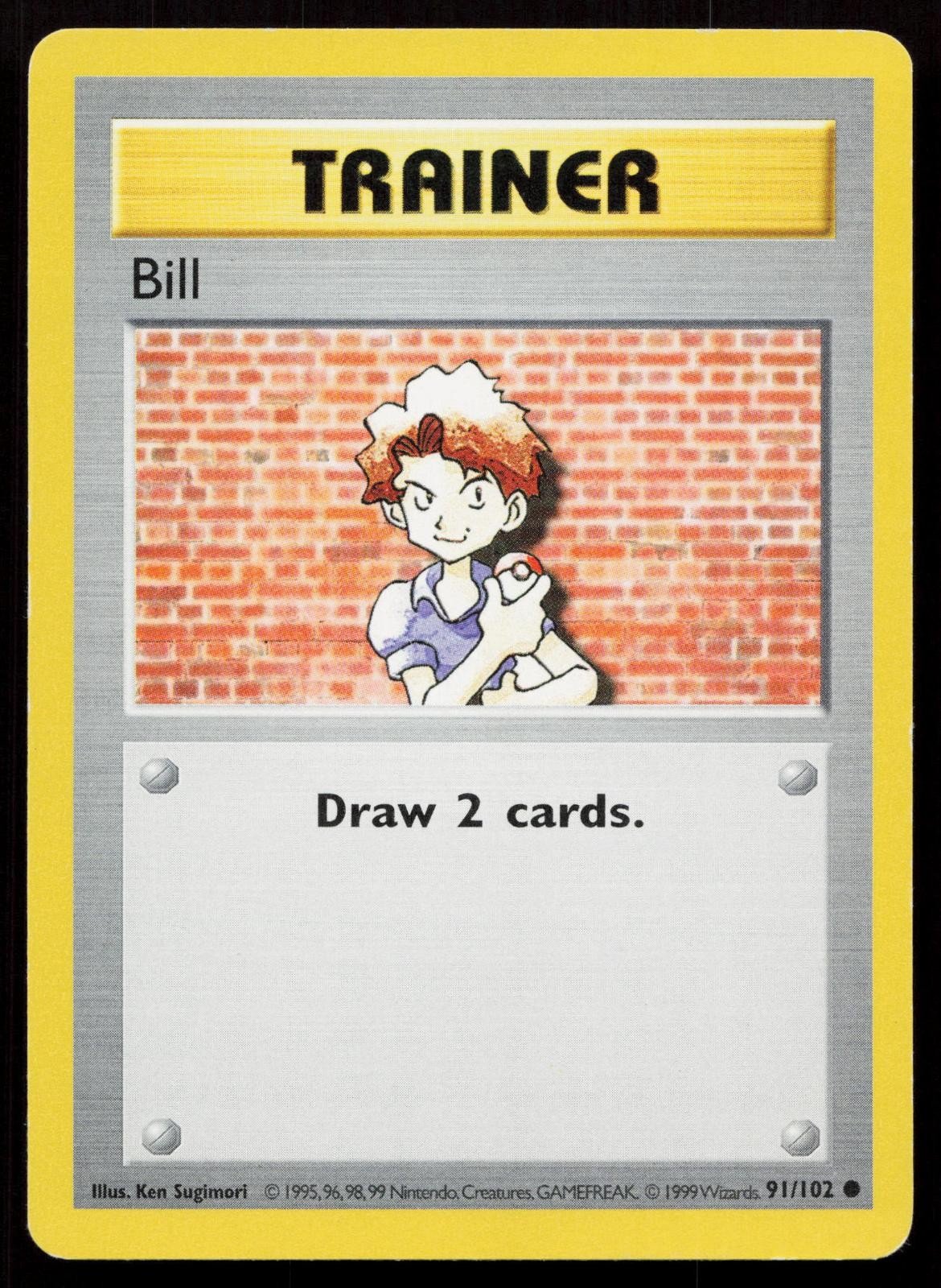 Bill 91/102 Base Set Unlimited Common NM - Mastercoins