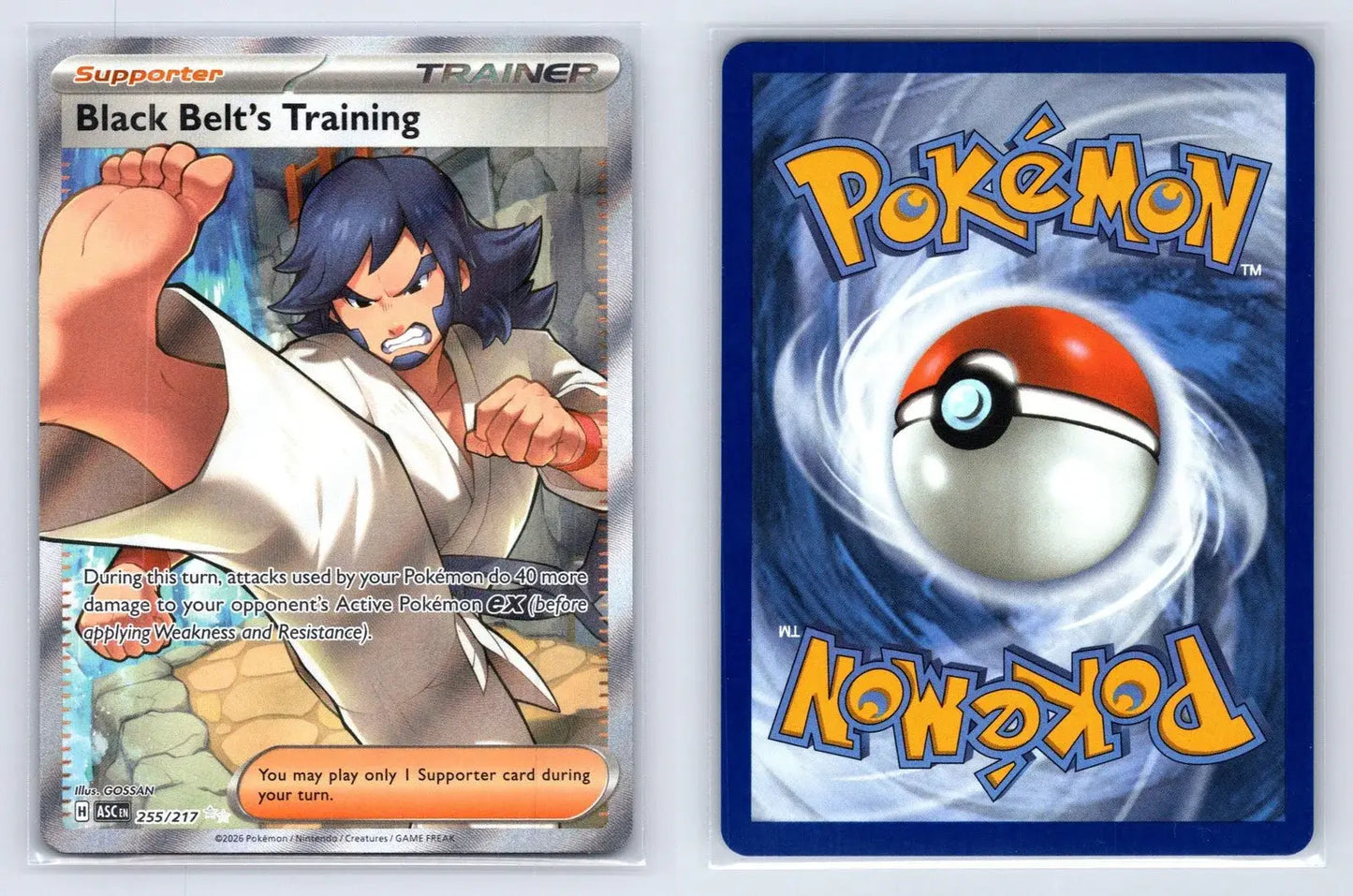 Black Belt's Training 255/217 ME: Ascended Heroes Pokemon NM - Mastercoins