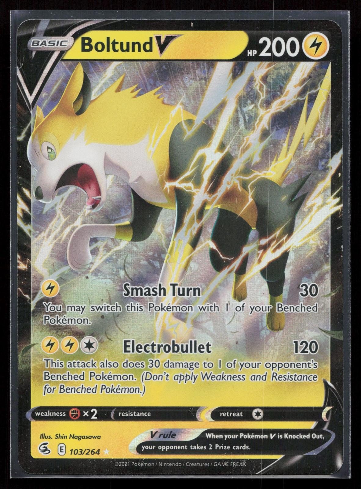 Boltund V 103/264 Fusion Strike NM - Mastercoins