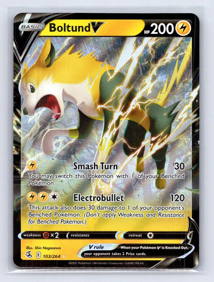 Boltund V 103/264 Fusion Strike Pokemon NM - Mastercoins