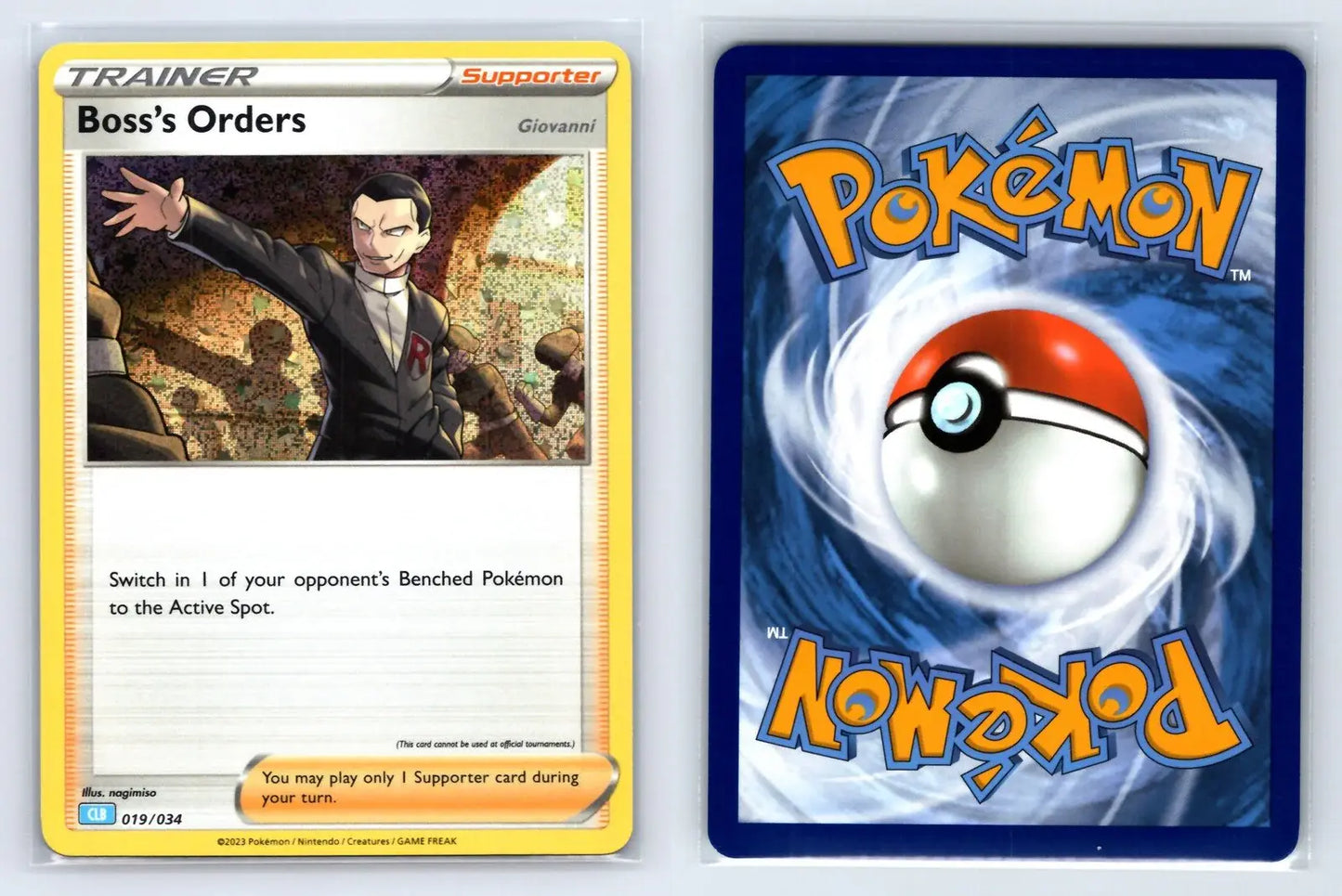 Boss's Orders 019/034 TCG Classic Blastoise Pokemon Near Mint - Mastercoins