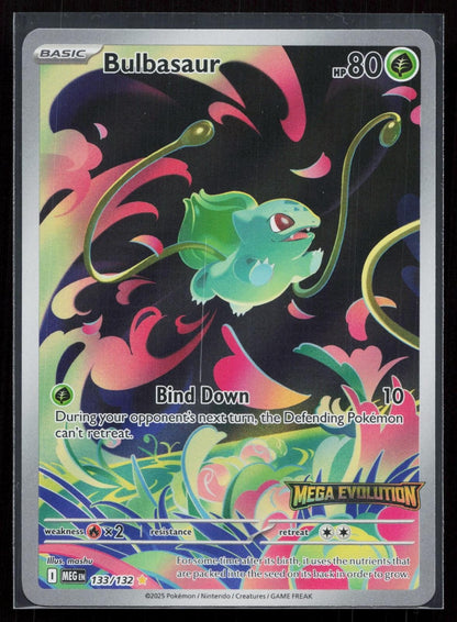 BULBASAUR 133/132 MEGA EVOLUTION NM - Mastercoins