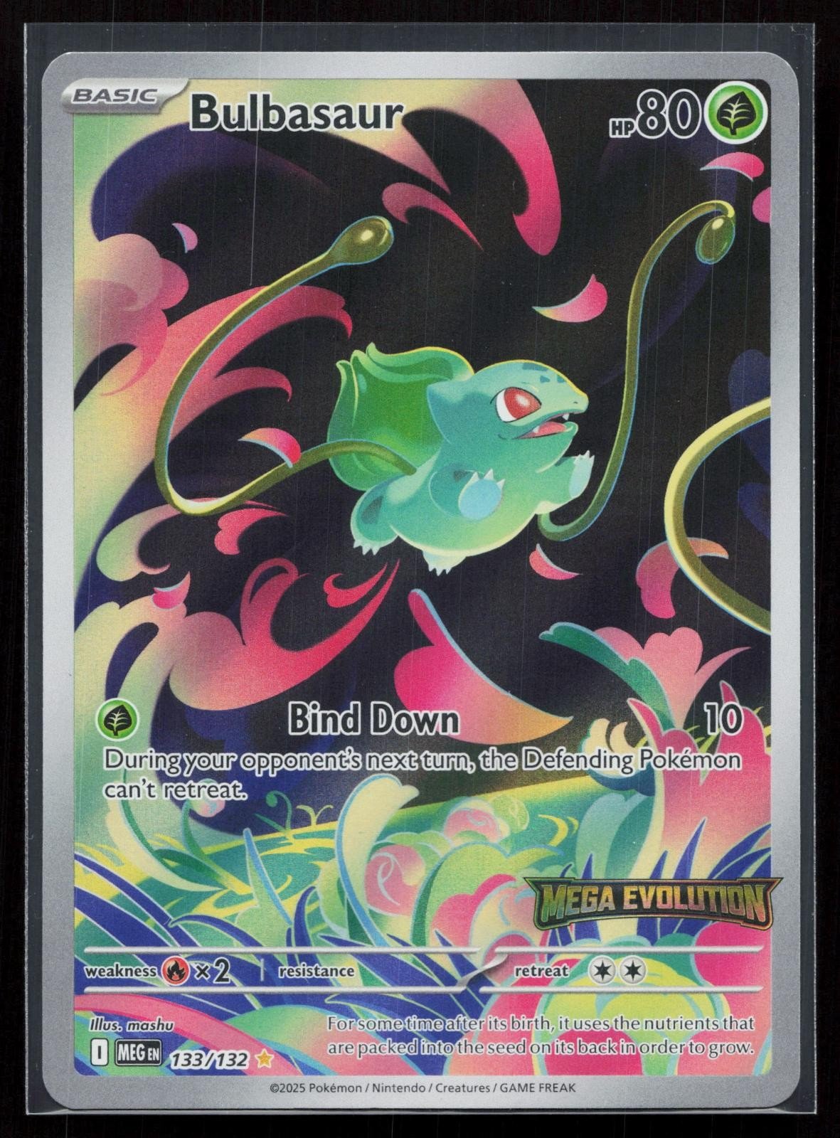 BULBASAUR 133/132 MEGA EVOLUTION NM - Mastercoins