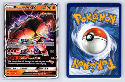 Buzzwole GX 57/111 Crimson Invasion Pokemon NM - Mastercoins