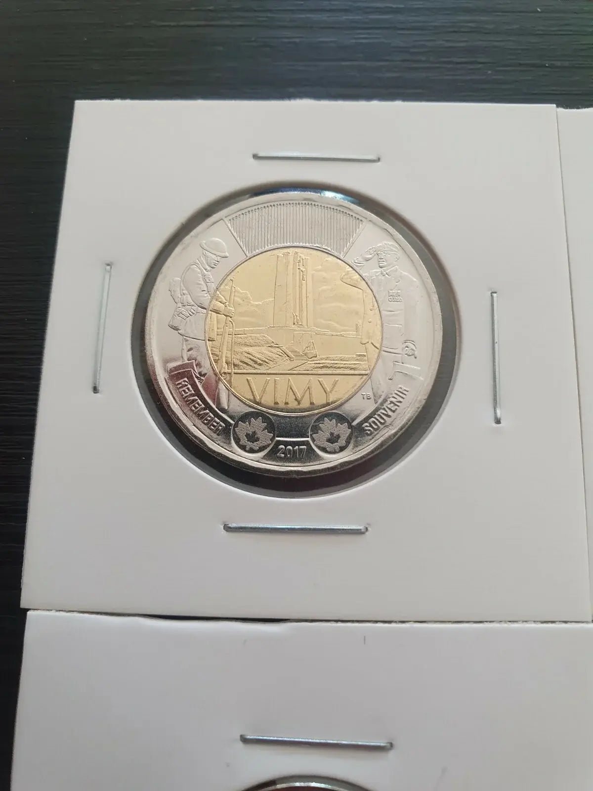 Canada 2017 $2 Dollars Battle of VIMY Ridge coin UNC Ex Original MINT Roll - Mastercoins