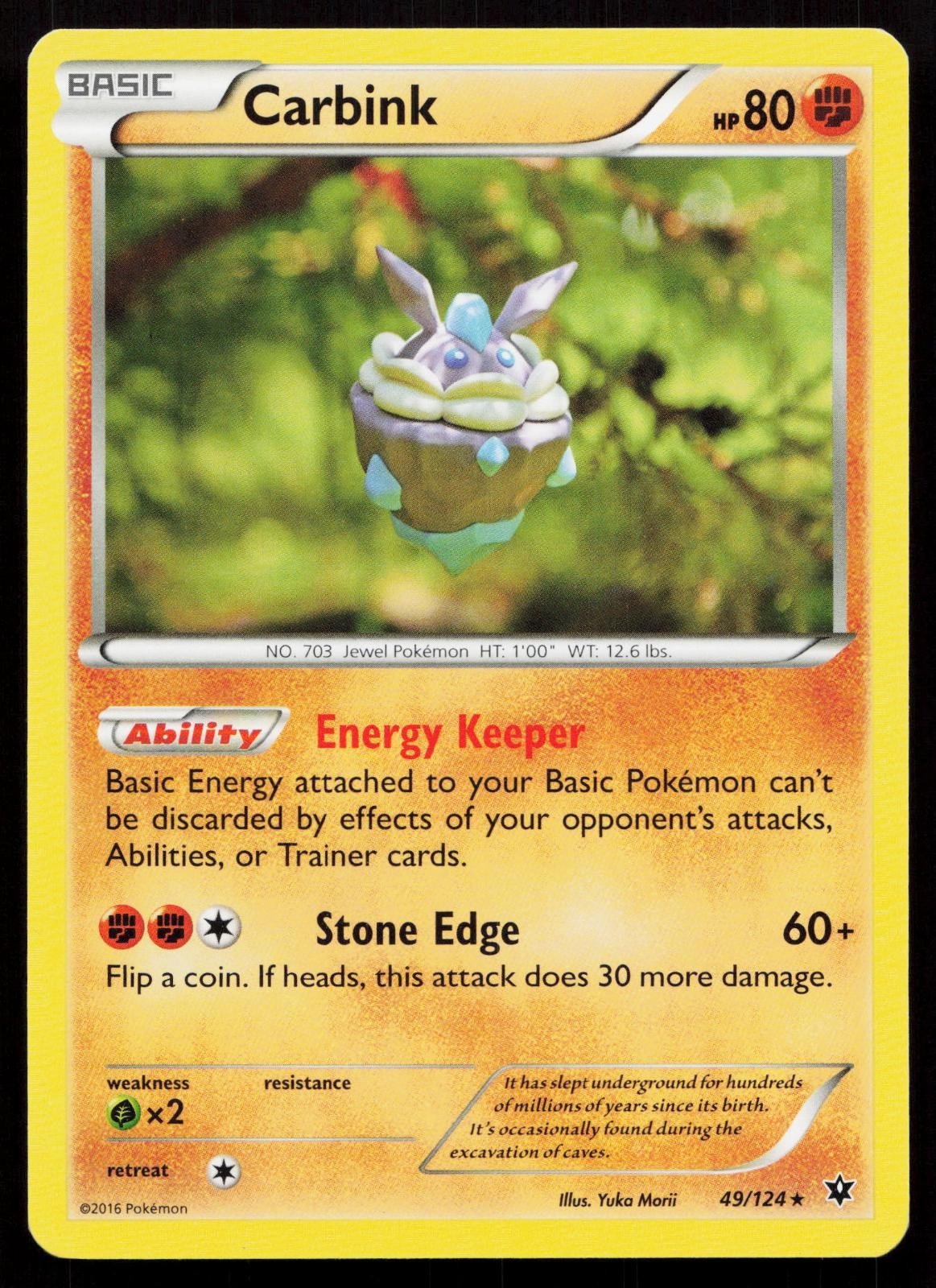 CARBINK 49/124 FATES COLLIDE NM - Mastercoins