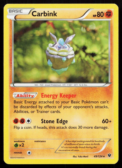 CARBINK 49/124 FATES COLLIDE NM - Mastercoins