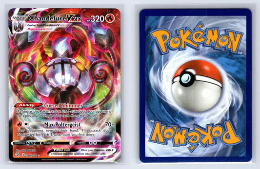 Chandelure VMAX 040/264 Fusion Strike Pokemon NM - Mastercoins