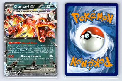 Charizard ex 125/197 Obsidian Flames Pokemon NM - Mastercoins