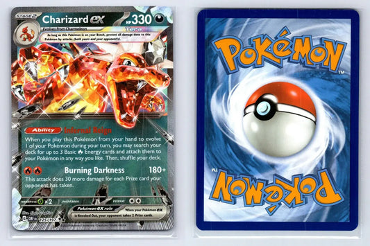 Charizard ex 125/197 Obsidian Flames Pokemon NM - Mastercoins