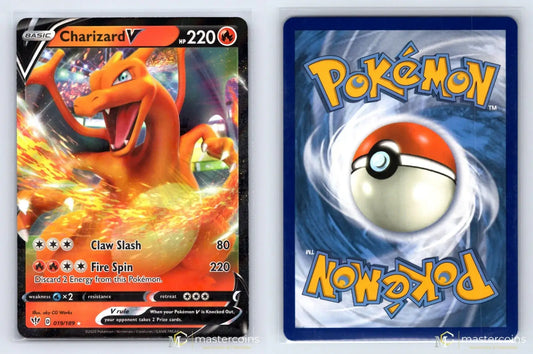 Charizard V 019/189 Darkness Ablaze Pokemon NM - Mastercoins