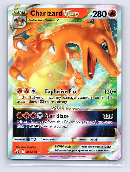Charizard VSTAR 019/159 Crown Zenith Pokemon NM - Mastercoins