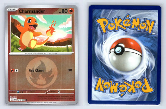 Charmander 020/217 ME: Ascended Heroes Pokemon NM - Mastercoins