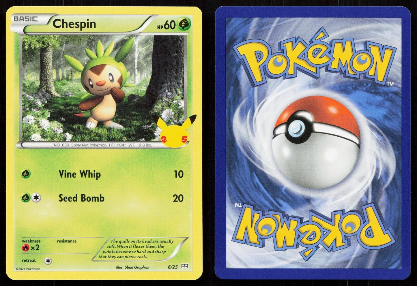 CHESPIN 006/025 MCDONALD'S 25TH ANNIVERSARY PROMOS NM - Mastercoins