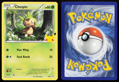 CHESPIN 006/025 MCDONALD'S 25TH ANNIVERSARY PROMOS NM - Mastercoins