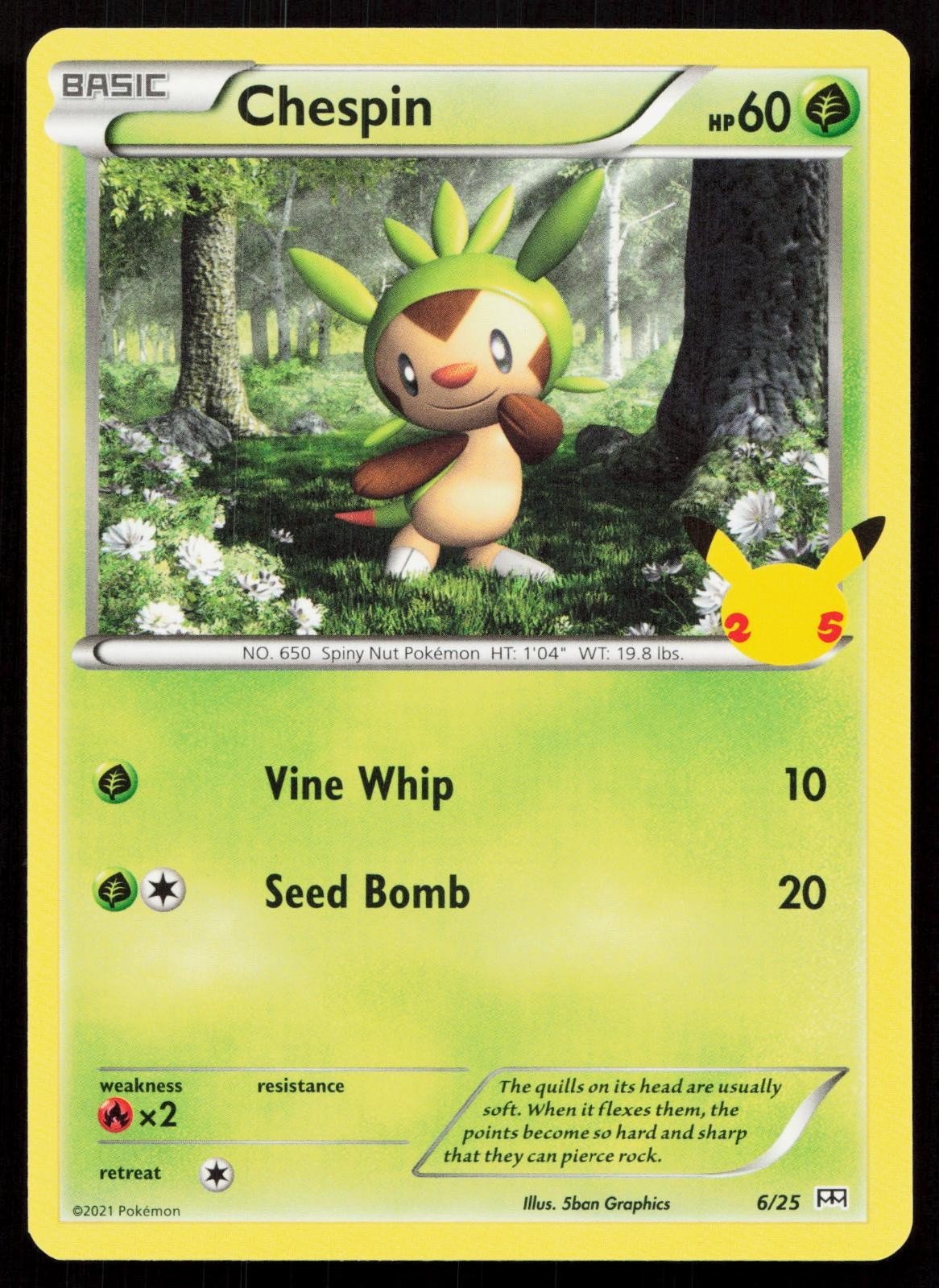 CHESPIN 006/025 MCDONALD'S 25TH ANNIVERSARY PROMOS NM - Mastercoins