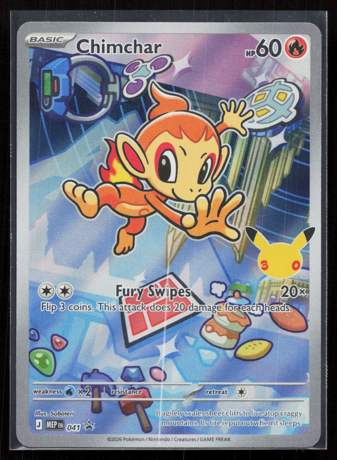 CHIMCHAR 041 ME: MEGA EVOLUTION PROMO NM - Mastercoins