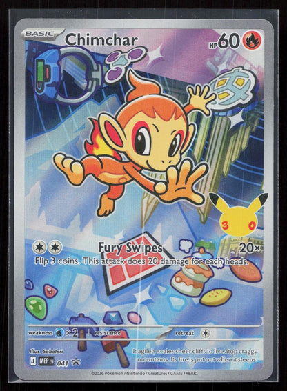 CHIMCHAR 041 ME: MEGA EVOLUTION PROMO NM - Mastercoins