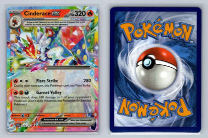 Cinderace Ex 028/142 Scarlet & Violet Stellar Crown - Mastercoins