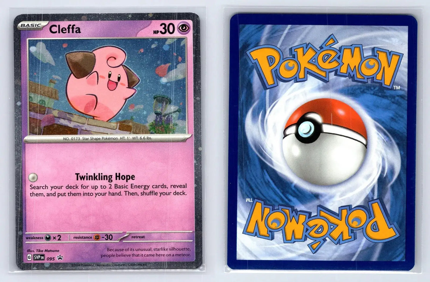 Cleffa 095 Scarlet & Violet Pokemon NM - Mastercoins