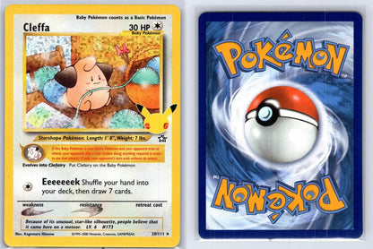 Cleffa 20/111 25th Celebrations: Classic Collection Pokemon NM - Mastercoins