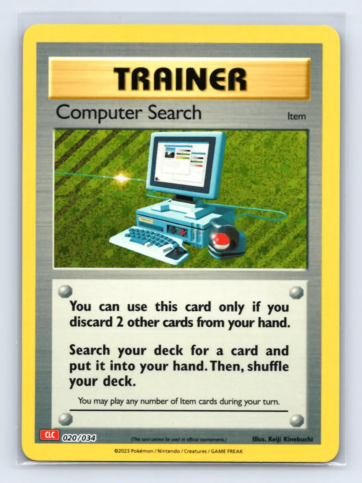 Computer Search 001/034 Classic Collection CLC Pokemon Near Mint - Mastercoins
