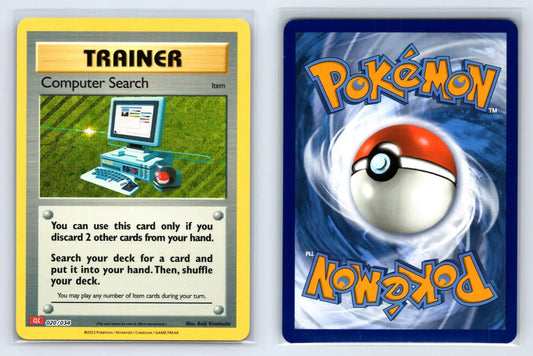 Computer Search 001/034 Classic Collection CLC Pokemon Near Mint - Mastercoins
