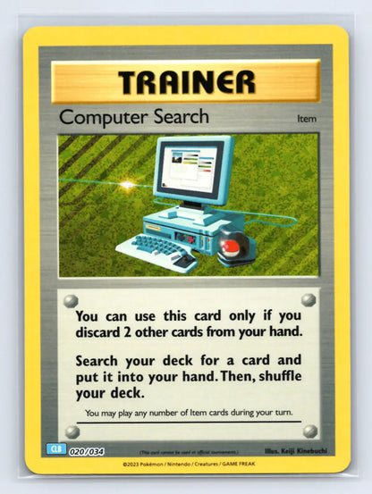 Computer Search 020/034 TCG Classic Blastoise Pokemon Near Mint - Mastercoins