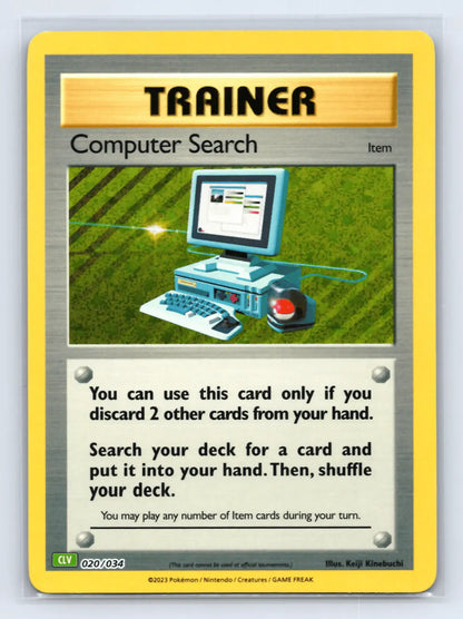 Computer Search 020/034 TCG Classic Venusaur Pokemon Near Mint - Mastercoins
