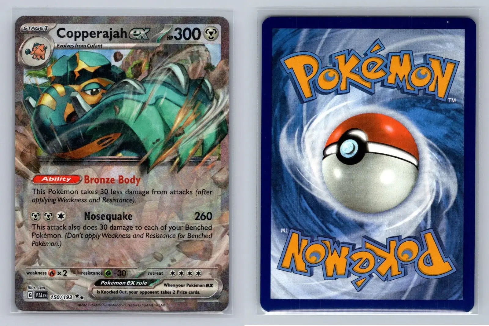 Copperajah ex 150/193 - PAL Paldea Evolved - Mastercoins