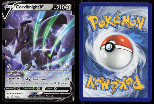 CORVIKNIGHT V 109/163 BATTLE STYLES NM - Mastercoins