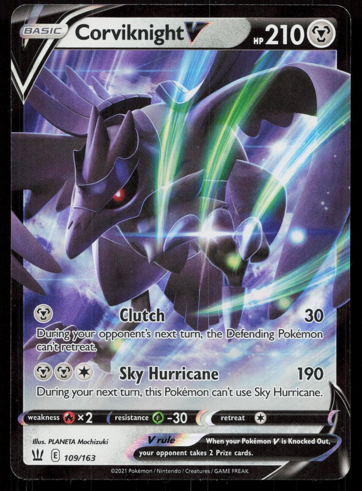 CORVIKNIGHT V 109/163 BATTLE STYLES NM - Mastercoins