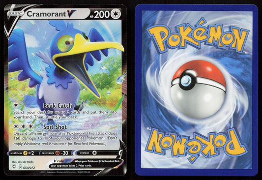 CRAMORANT V 054/072 SHINING FATES NM - Mastercoins