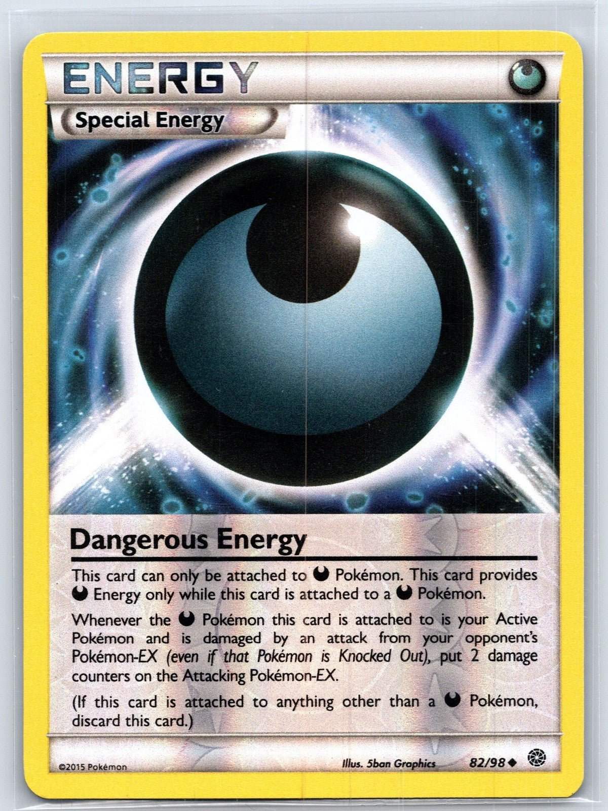 Dangerous Energy 82/98 Reverse Holo Ancient Origins Pokemon NM - Mastercoins