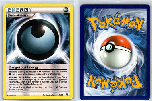 Dangerous Energy 82/98 Reverse Holo Ancient Origins Pokemon NM - Mastercoins