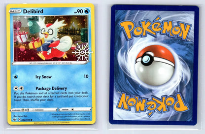 Delibird 032/198 PROMO Stamp Holiday Pokemon NM - Mastercoins