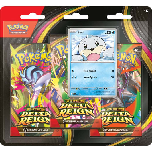 Pokémon TCG Delta Reign Three Booster Blister