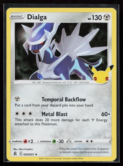 DIALGA 020/025 CELEBRATIONS NM - Mastercoins