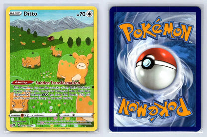 Ditto GG22/GG70 Crown Zenith Galarian Gallery Pokemon NM - Mastercoins