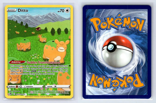 Ditto GG22/GG70 Crown Zenith Galarian Gallery Pokemon NM - Mastercoins