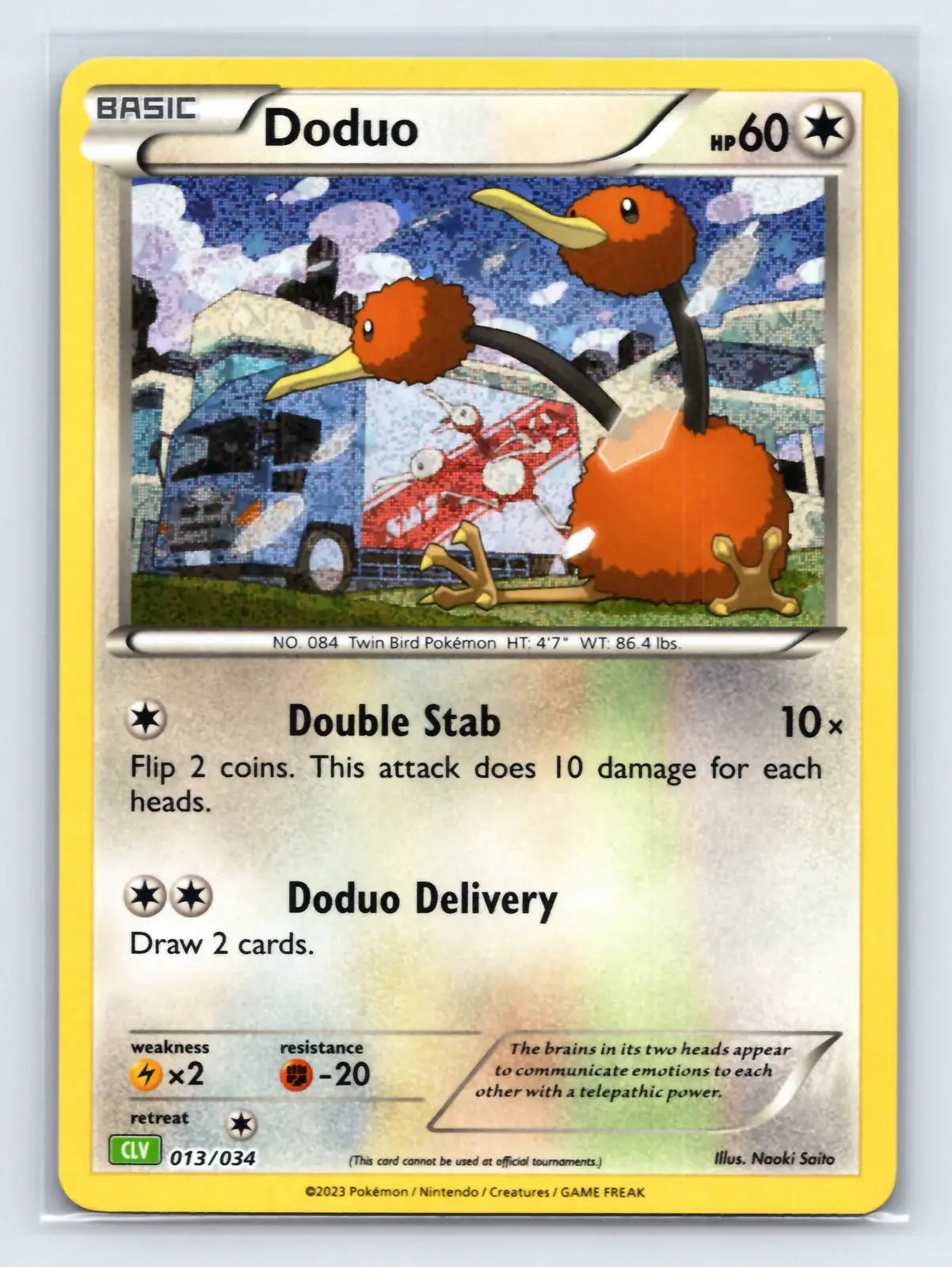 Doduo 013/034 TCG Classic Venusaur Pokemon Near Mint - Mastercoins