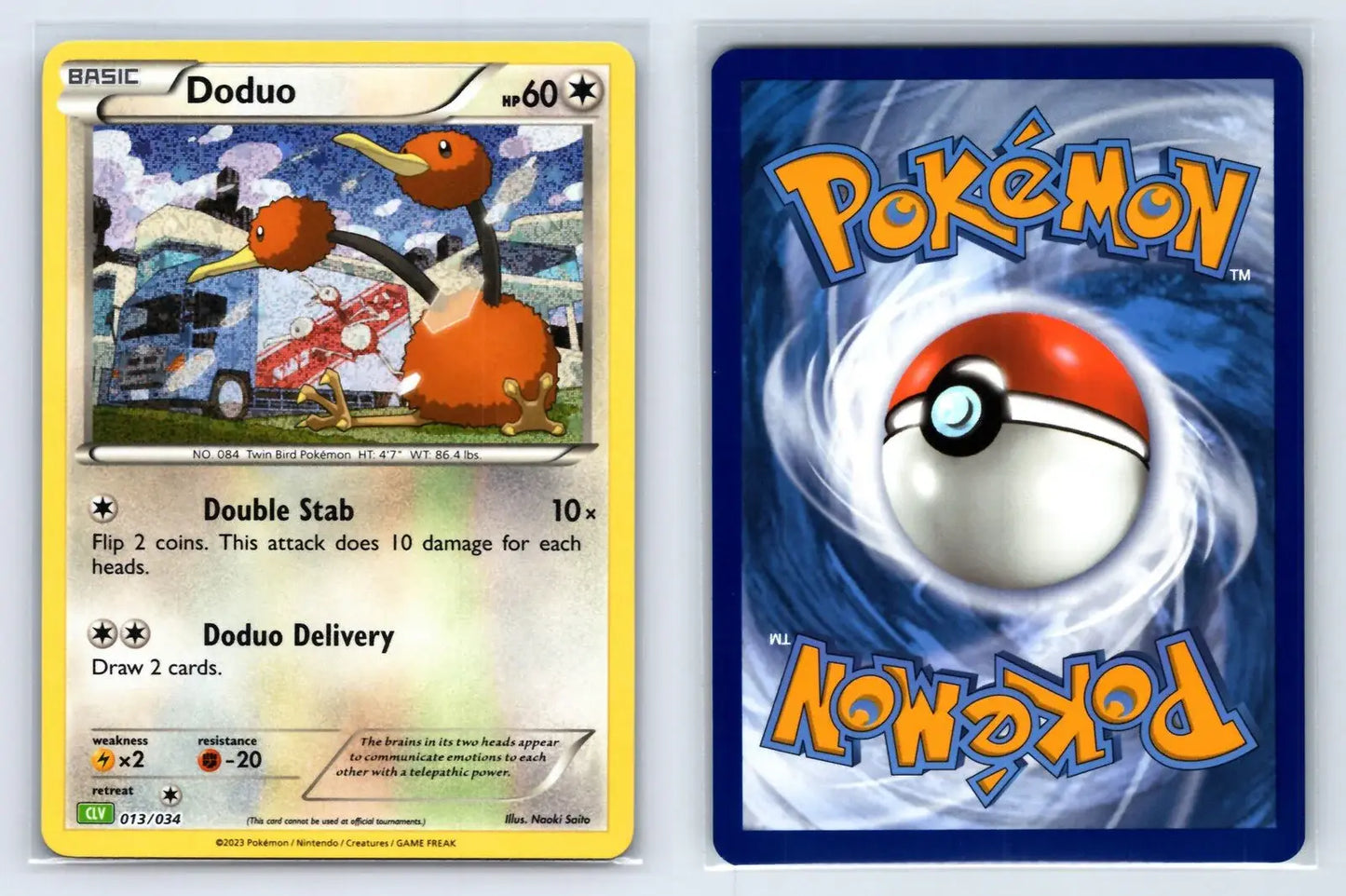 Doduo 013/034 TCG Classic Venusaur Pokemon Near Mint - Mastercoins