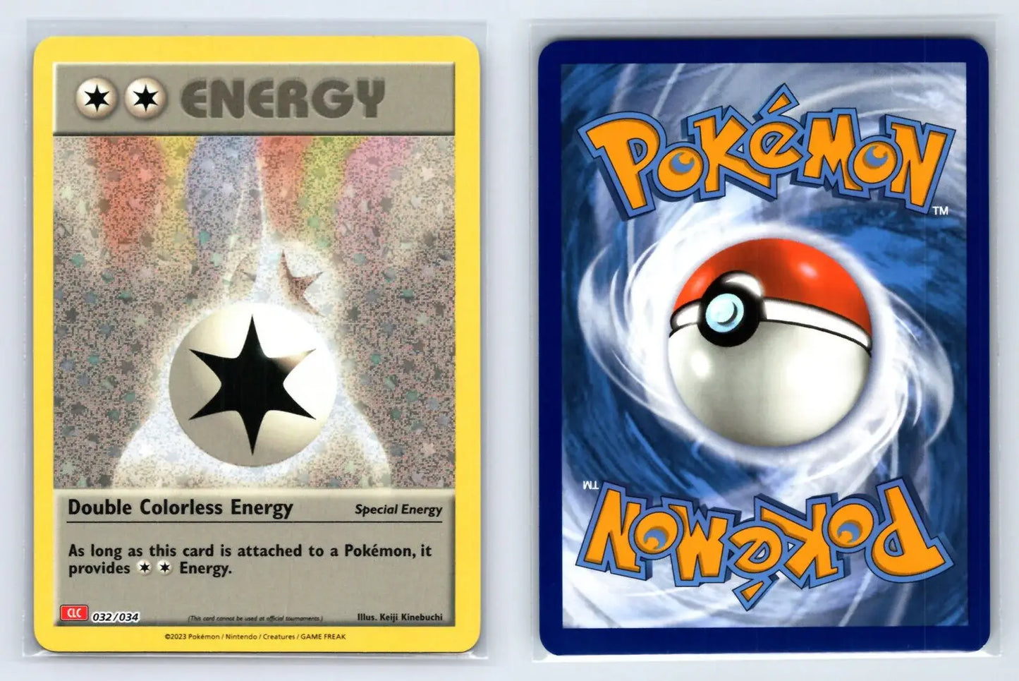 Double Colorless Energy 032/034 Classic Collection CLC Pokemon Near Mint - Mastercoins