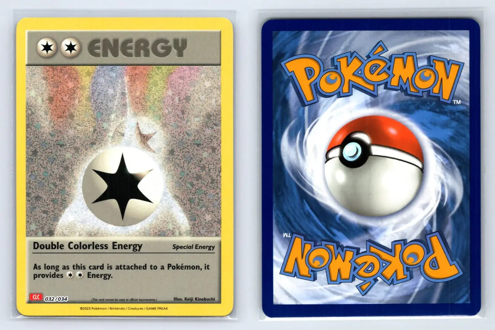 Double Colorless Energy 032/034 Classic Collection CLC Pokemon Near Mint - Mastercoins