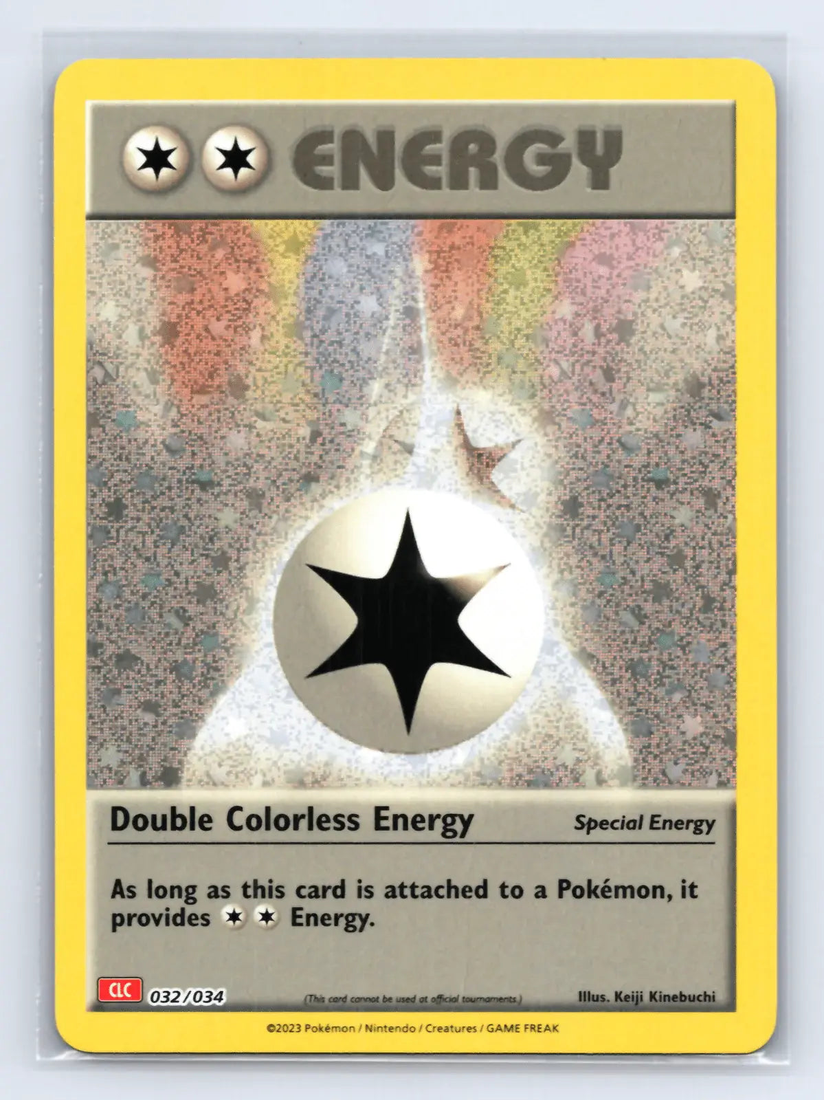 Double Colorless Energy 032/034 Classic Collection CLC Pokemon Near Mint - Mastercoins