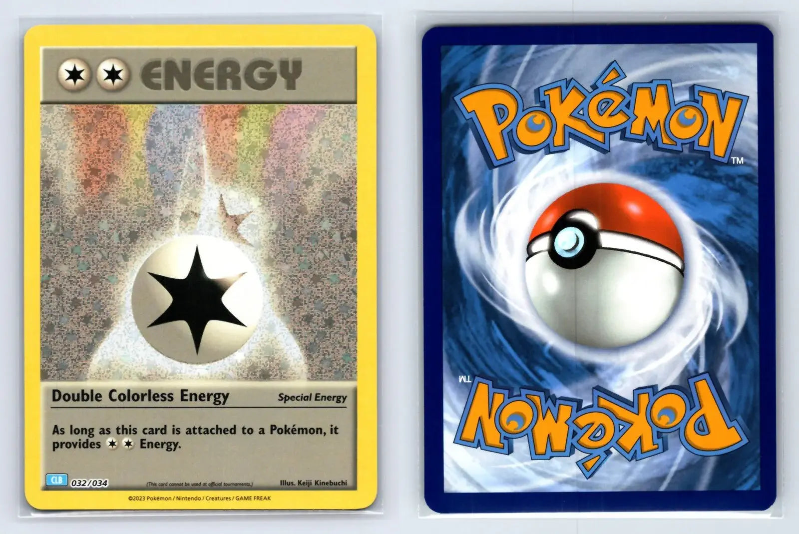 Double Colorless Energy 032/034 TCG Classic Charizard Pokemon Near Mint - Mastercoins