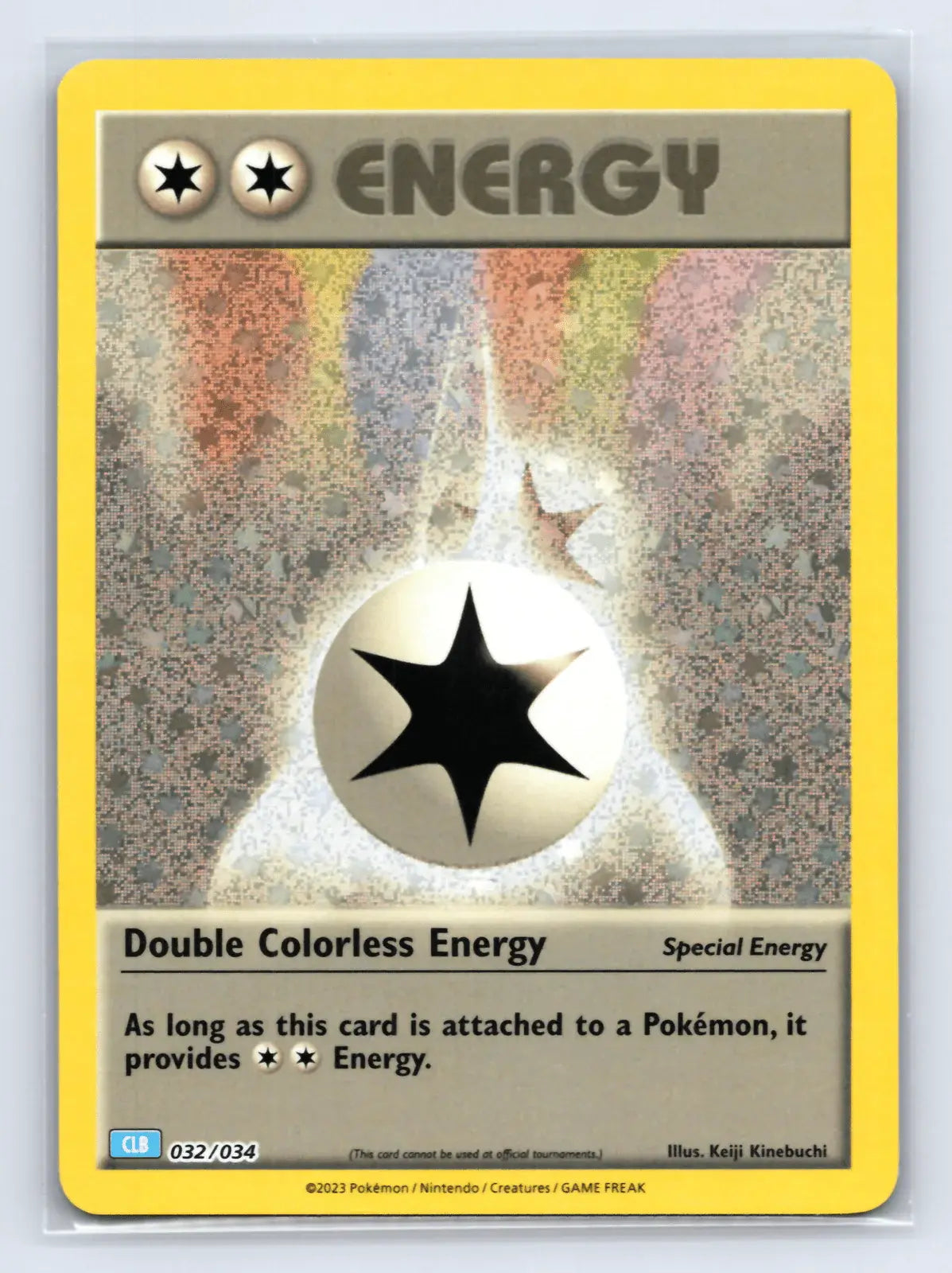 Double Colorless Energy 032/034 TCG Classic Charizard Pokemon Near Mint - Mastercoins