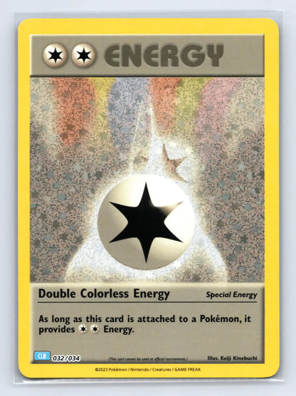 Double Colorless Energy 032/034 TCG Classic Charizard Pokemon Near Mint - Mastercoins